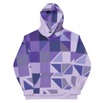 Hoodie - Abstract Purple