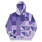 Hoodie - Abstract Purple