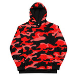 Hoodie - Orange Camo