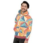 Hoodie - Abstract Orange