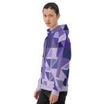 Hoodie - Abstract Purple