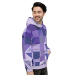 Abstract Hoodie - Purple