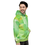 Abstract Hoodie - Conifer Green