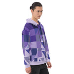 Hoodie - Abstract Purple