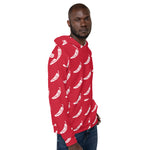 Hoodie - Red/White Chili Pepper